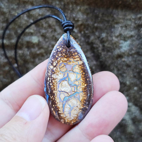 Boulder Opal Pendant | Outback Riverline