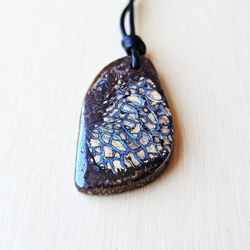 Boulder Opal Pendant | Outback Streamstone