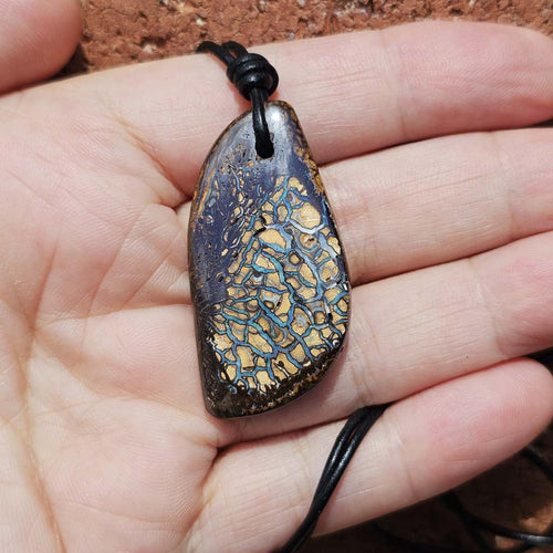 Boulder Opal Pendant | Outback Streamstone