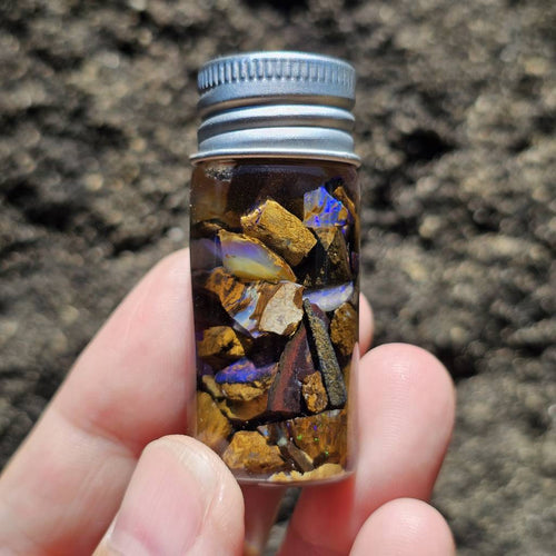 Boulder Rough Opal | Yowah Outback Origin Vial