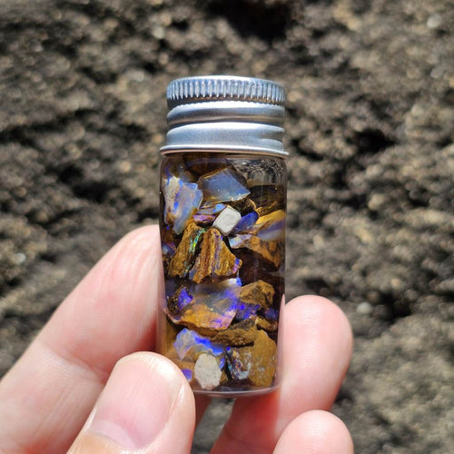 Boulder Rough Opal | Yowah Outback Origin Vial