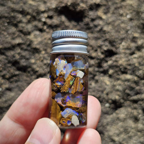 Boulder Rough Opal | Yowah Outback Origin Vial