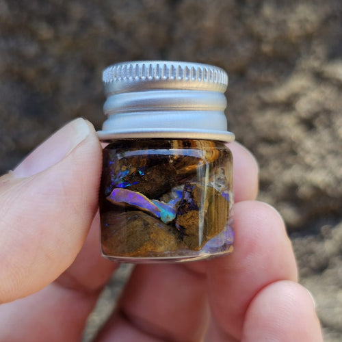 Boulder Rough Opal | Yowah Spark Vial