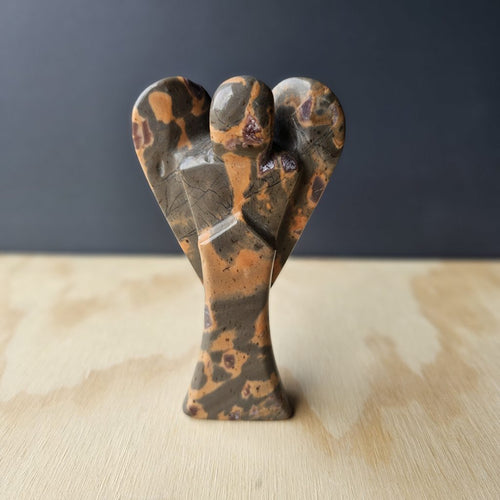 Brazilian Jasper Angel | Wings Of Support