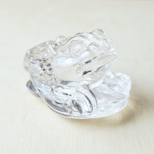 Brazilian Quartz Money Toad | Guardian Of Prosperity