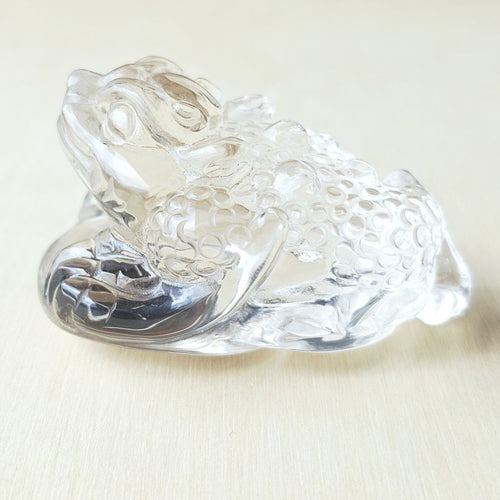 Brazilian Quartz Money Toad | Guardian Of Prosperity