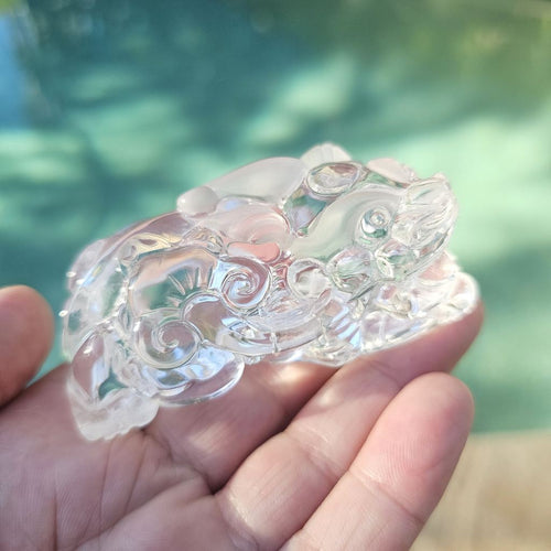 Brazilian Quartz Pixiu Pair | Imperial Pixiu Guardians Of Light