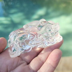 Brazilian Quartz Pixiu Pair | Imperial Pixiu Guardians Of Light