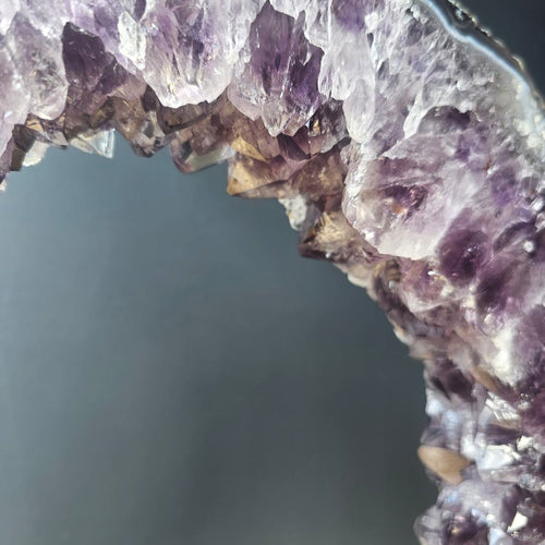 Brazillian Amethyst Portal On Stand | Portal Of Alignment