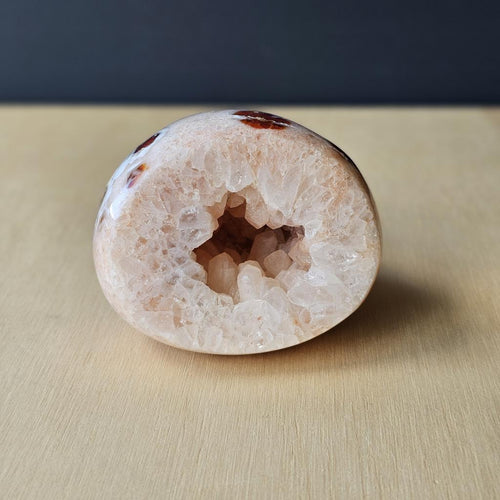 Carnelian Druzy Geode| Ebb And Ember