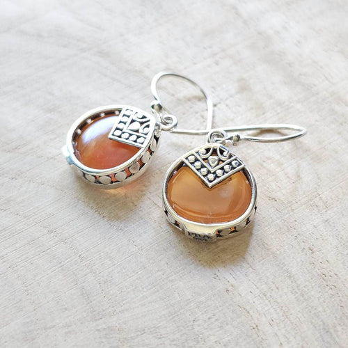 Carnelian Earrings | Creative Vibration
