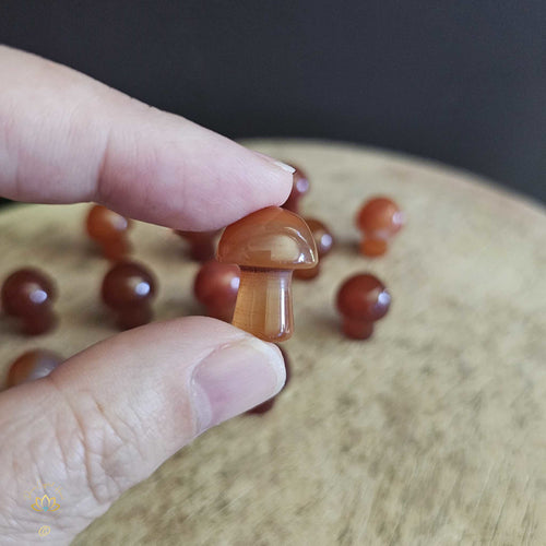 Carnelian Mini Mushrooms