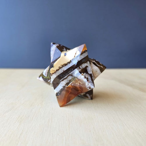 Carnelian & Jasper | Merkaba 263g