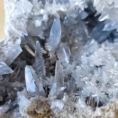 Celestite (Dogtooth) | Geode 2.3kg