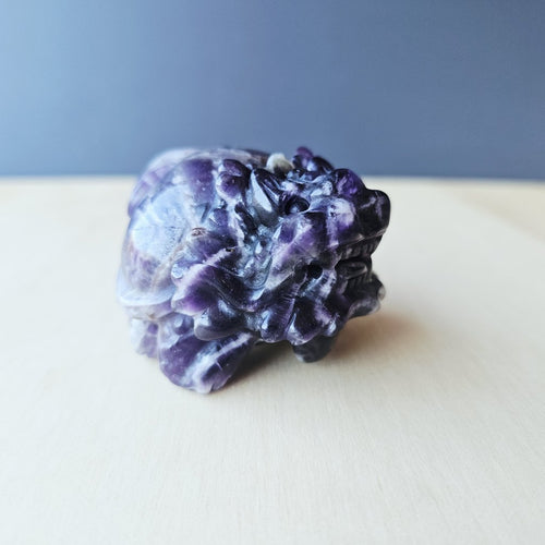 Chevron Amethyst Dragon Turtle | Higher Awareness Guardian