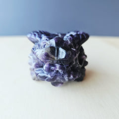 Chevron Amethyst Winged Dragon Turtle | Rising To New Heights
