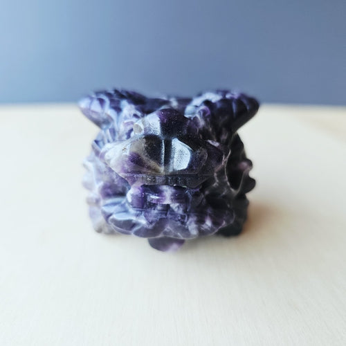 Chevron Amethyst Winged Dragon Turtle | Rising To New Heights