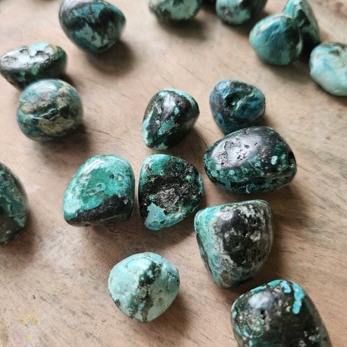 Chrysocolla Tumbled Stones