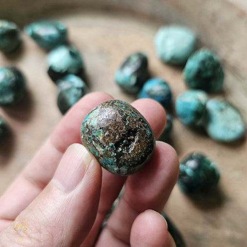 Chrysocolla Tumbled Stones