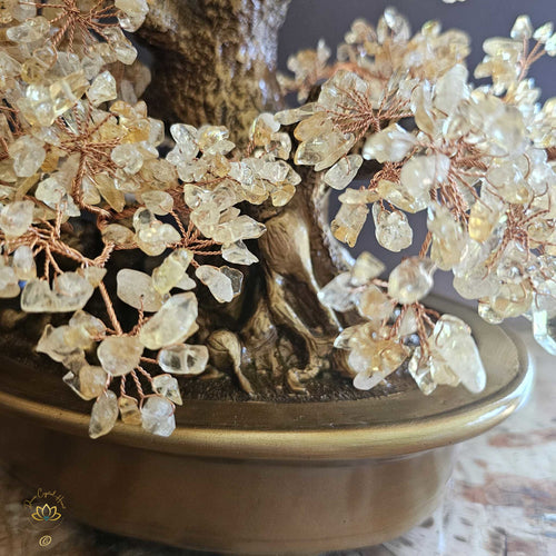 Citrine Crystal Bonsai | Abundance