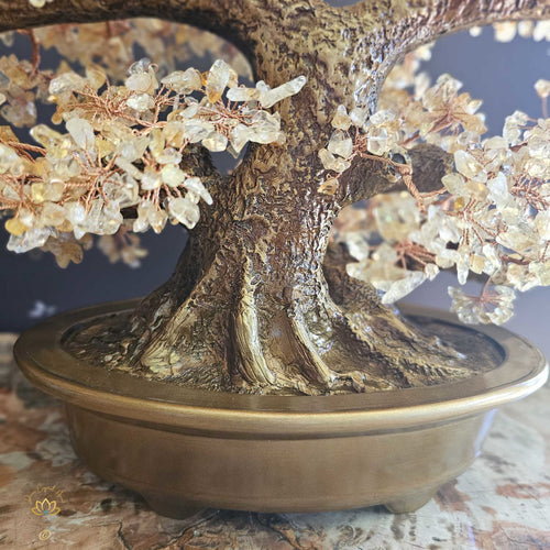 Citrine Crystal Bonsai | Abundance