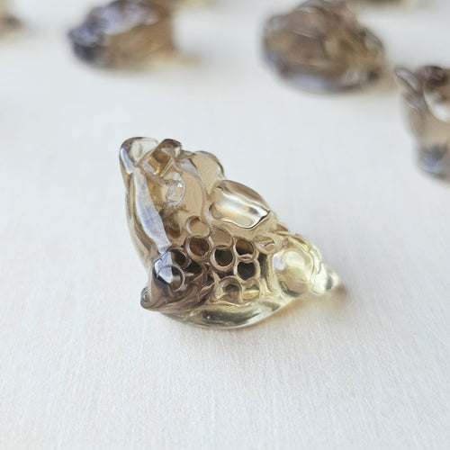 Citrine Money Toad - A Grade | The Wealth Keepers