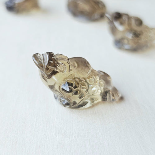 Citrine Money Toad - A Grade | The Wealth Keepers
