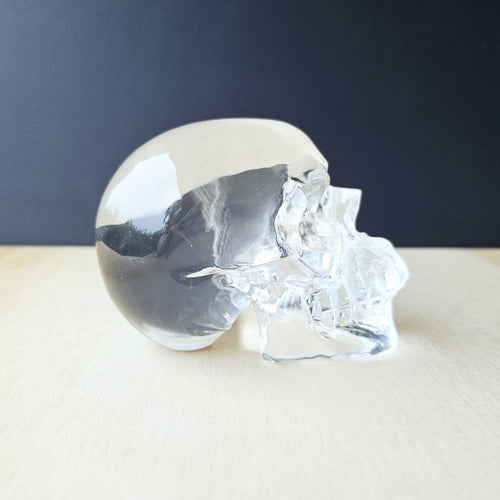 Clear Quartz AA Grade Skull | The Phantom Guardian