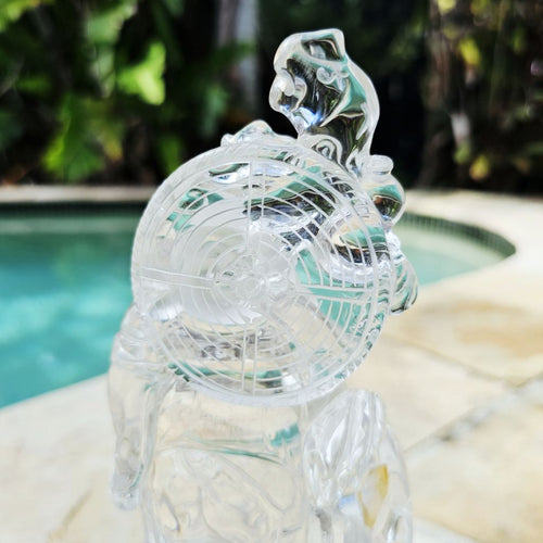 Clear Quartz A Grade Buddha | The Enlightened Master