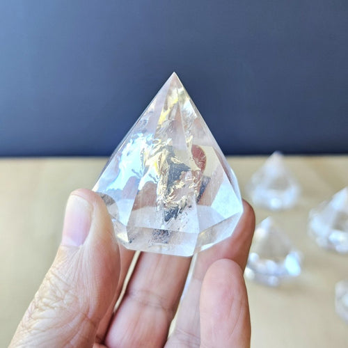 Clear Quartz Diamond | Infinite Clarity