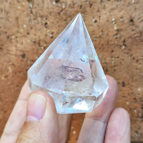 Clear Quartz Diamond | Infinite Clarity