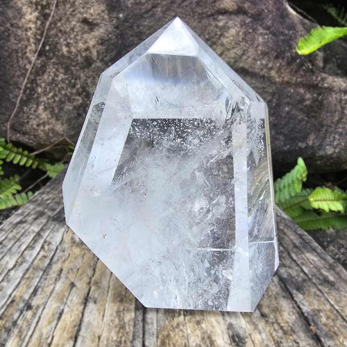 Clear Quartz Faceted Freeform | Ancient Energetics