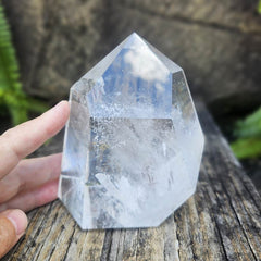Clear Quartz Faceted Freeform | Ancient Energetics