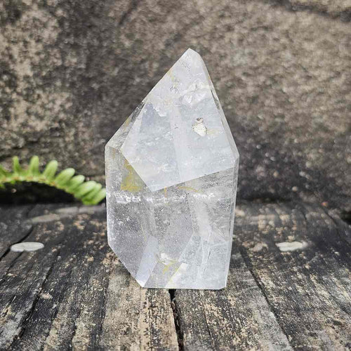Clear Quartz Faceted Freeform | Wisps Of Energetic Light