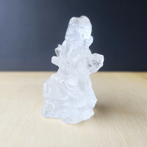 Clear Quartz Ganesha