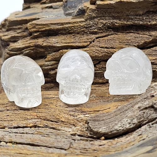 Clear Quartz | Mini Skulls