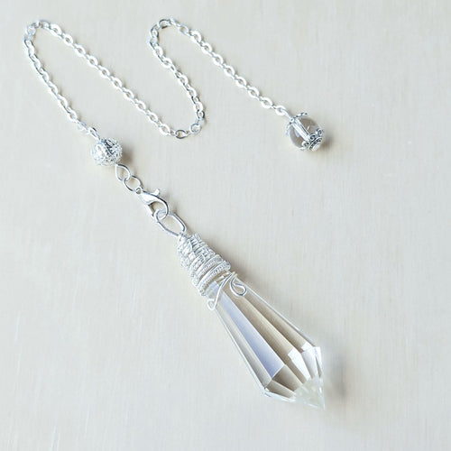 Clear Quartz Pendulum | Intuitive Guidance