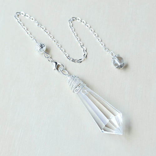 Clear Quartz Pendulum | Intuitive Guidance