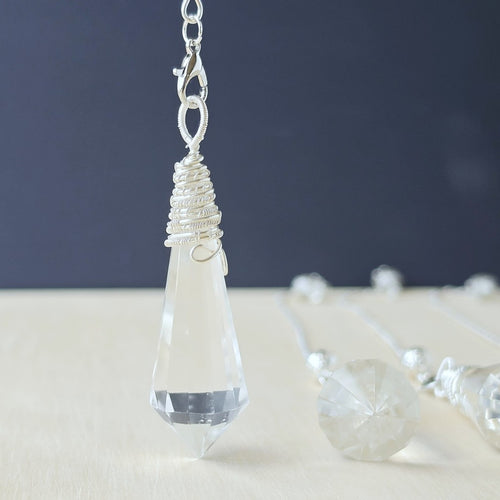 Clear Quartz Pendulum | Intuitive Guidance