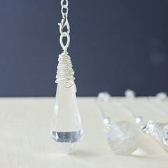 Clear Quartz Pendulum | Intuitive Guidance