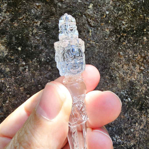 Clear Quartz Phurba | Wand