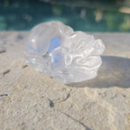 Clear Quartz Pixiu | Rainbow Warrior