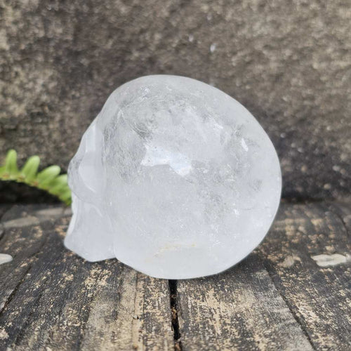Clear Quartz Skull | Guardian of Transparency 447gms
