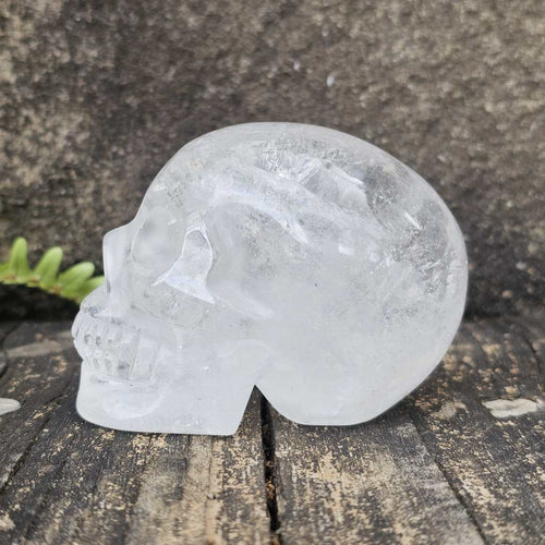 Clear Quartz Skull | Guardian of Transparency 447gms