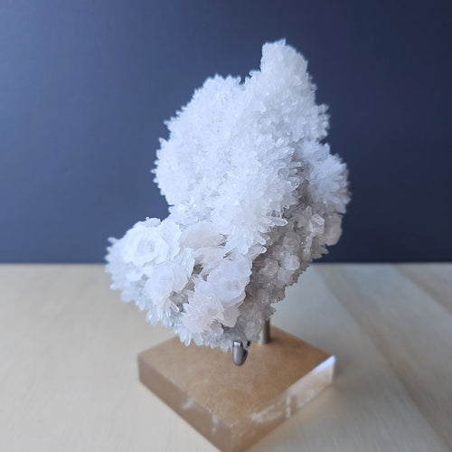 Coin Calcite and Quartz Specimen | Celestial Coinage