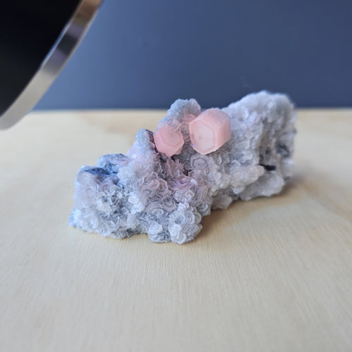 Coin Calcite and Quartz Specimen | Invest In Clarity. Collect In Light.