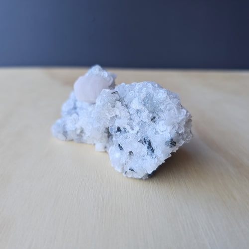 Coin Calcite and Quartz Specimen | Invest In Clarity. Collect In Light.