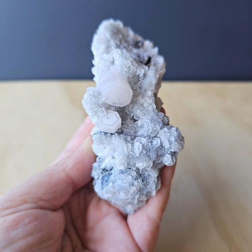 Coin Calcite and Quartz Specimen | Invest In Clarity. Collect In Light.