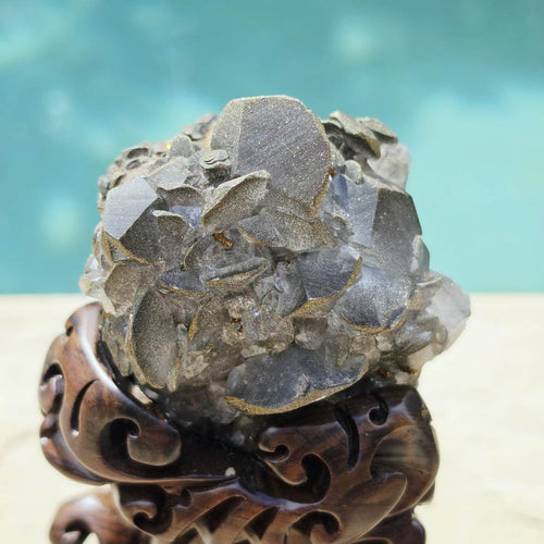 Collector Grade Benz Calcite With Chalcopyrite | Custom Stand 526gms