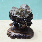 Collector Grade Benz Calcite With Chalcopyrite | Custom Stand 752gms